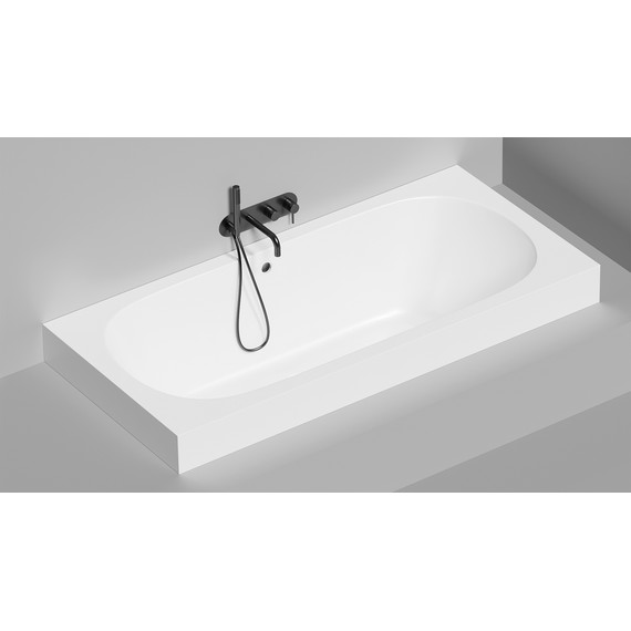 Ванна каменная Salini Ornella 190x90 см 103412M (S-Sense) матовая - фото 5