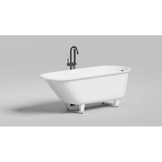 Ванна каменная Salini Ornella 170x75 см 102311M (S-Sense) матовая - фото 9