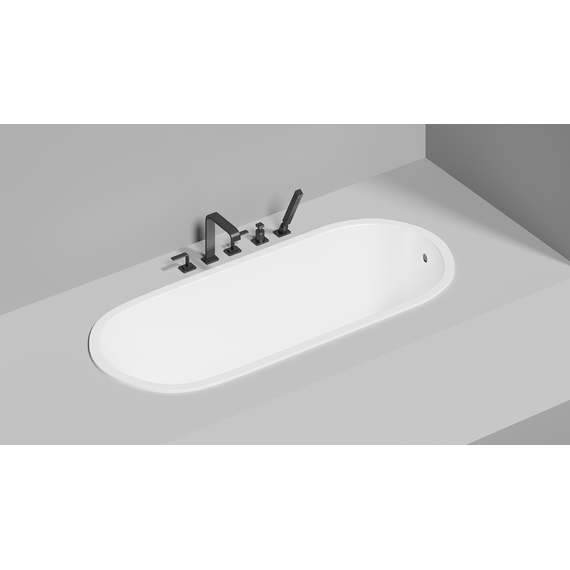 Ванна каменная Salini Ornella 170x75 см 102311G (S-Sense) глянцевая - фото 11