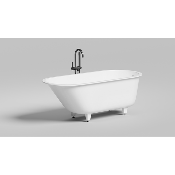 Ванна каменная Salini Ornella 170x80 см 102314M (S-Sense) матовая - фото 9