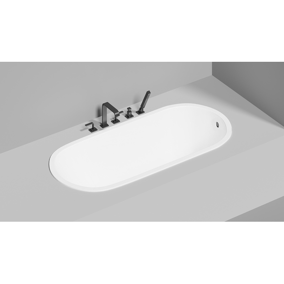 Ванна каменная Salini Ornella 170x80 см 102314M (S-Sense) матовая - фото 11