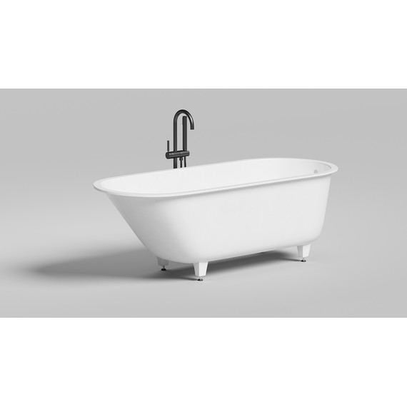 Ванна каменная Salini Ornella 180x80 см 102312M (S-Sense) матовая - фото 9