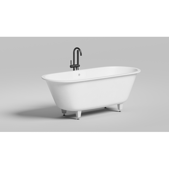 Ванна каменная Salini Ornella 180x80 см 103411M (S-Sense) матовая - фото 8