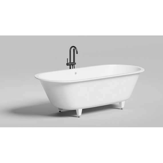 Ванна каменная Salini Ornella 190x90 см 103412M (S-Sense) матовая - фото 9