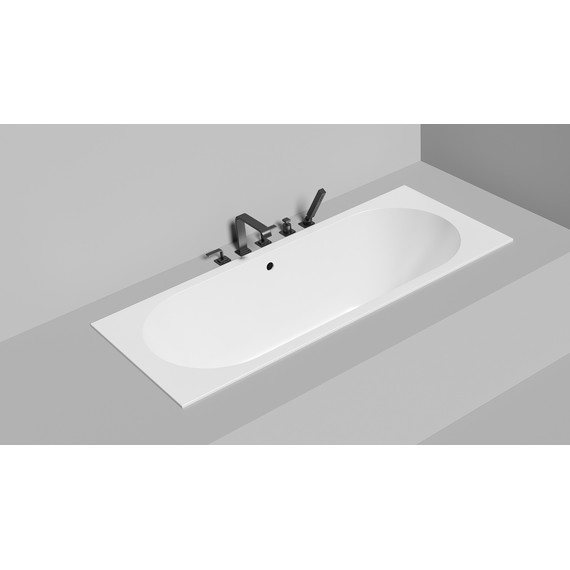 Ванна каменная Salini Ornella 180x80 см 103411M (S-Sense) матовая - фото 4