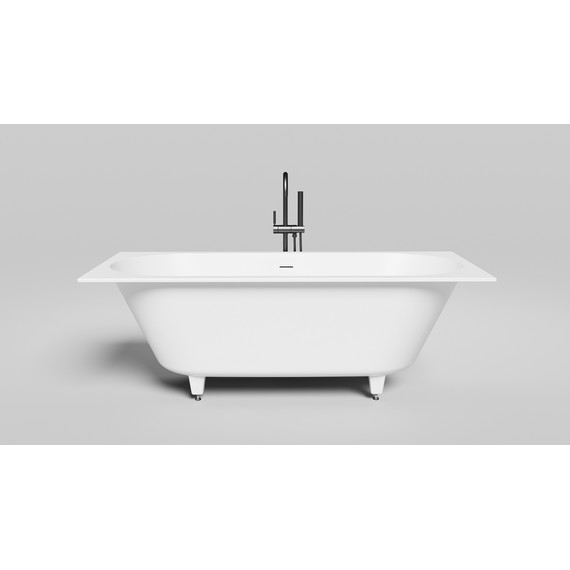 Ванна каменная Salini Ornella 180x80 см 103511M (S-Sense) матовая - фото 