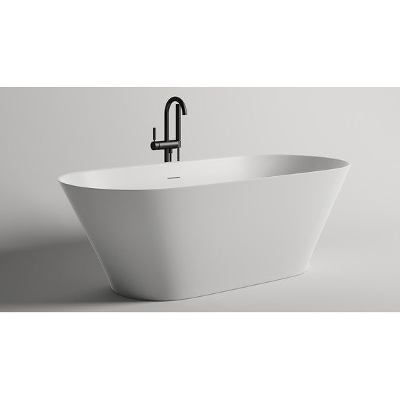 Ванна каменная Salini Mona 179x80 см 102921M (S-Stone) матовая - фото 2