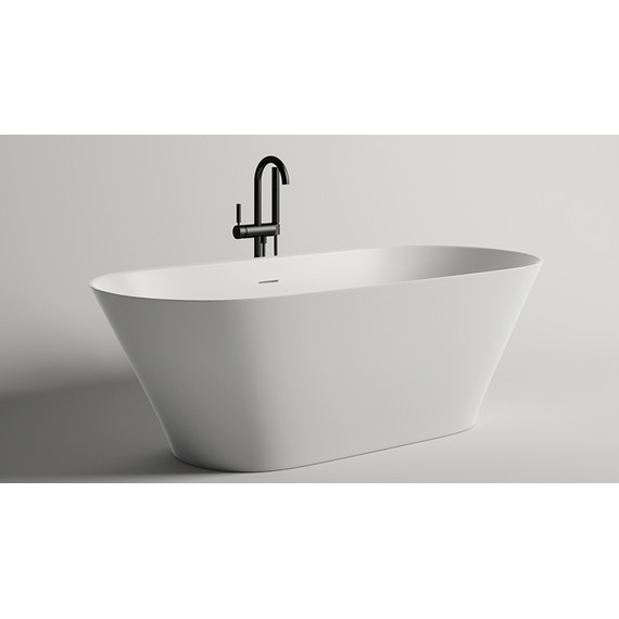 Ванна каменная Salini Mona 179x80 см 102921M (S-Stone) матовая - фото 3