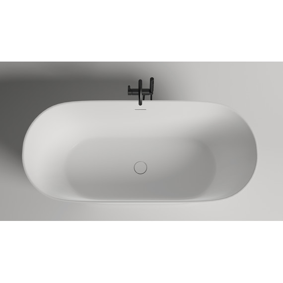 Ванна каменная Salini Mona 180x81 см 102911G (S-Sense) глянцевая - фото 4