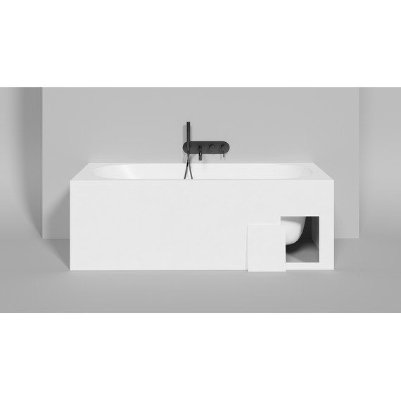 Ванна каменная Salini Ornella 160x70 см 102316M (S-Sense) матовая - фото 6