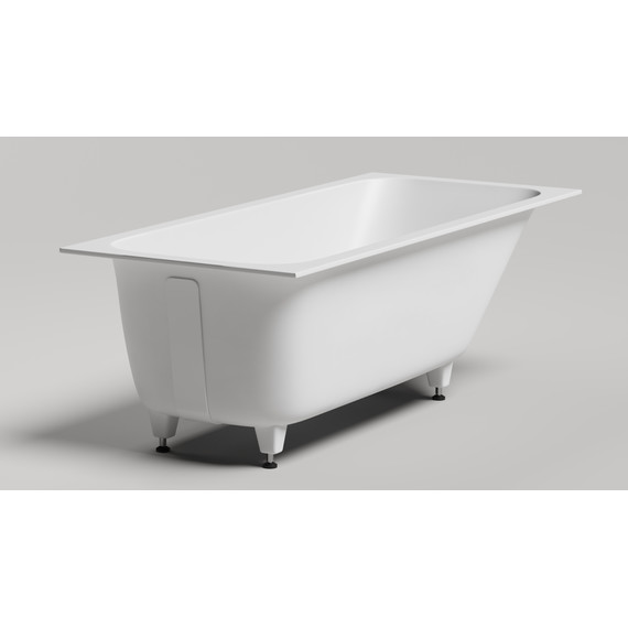 Ванна каменная Salini Orlanda 168x75 см 102127M (S-Stone) матовая - фото 4