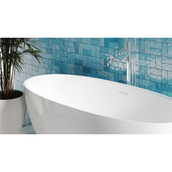 Ванна каменная Salini Alda 170x80 см 101922M (S-Stone) матовая - фото, картинка 6 Ванна каменная Salini Alda 170x80 см 101922M (S-Stone) матовая - фото 6