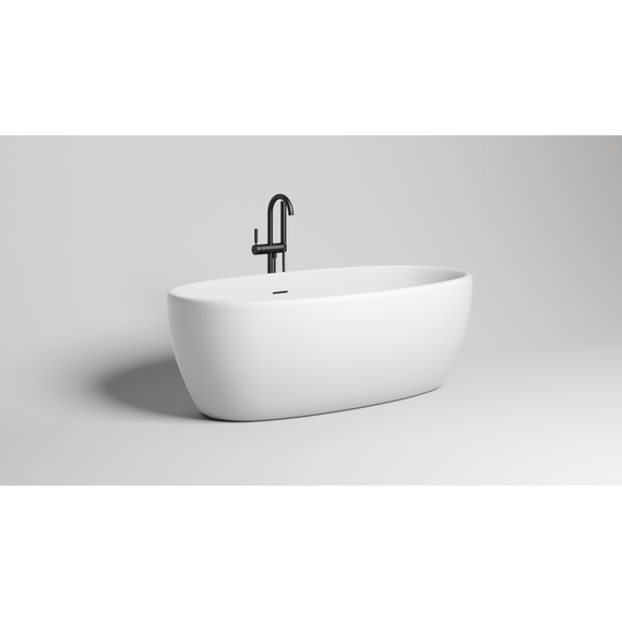 Ванна каменная Salini Luce 169x87 см 100121M (S-Stone) матовая - фото 2