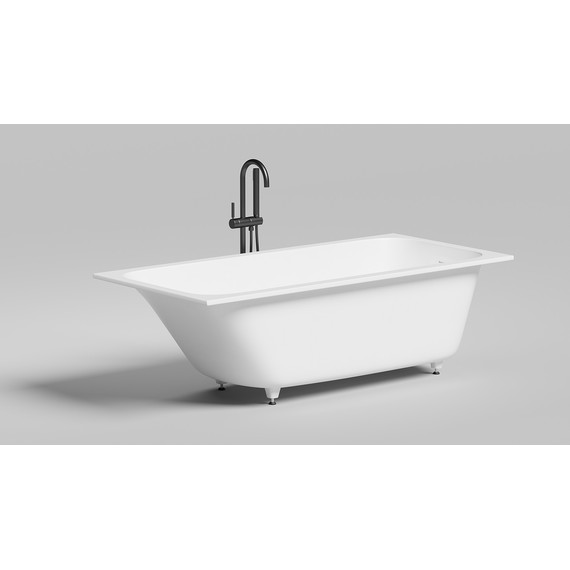 Ванна каменная Salini Orlanda 170x80 см 102116M (S-Sense) матовая - фото 2