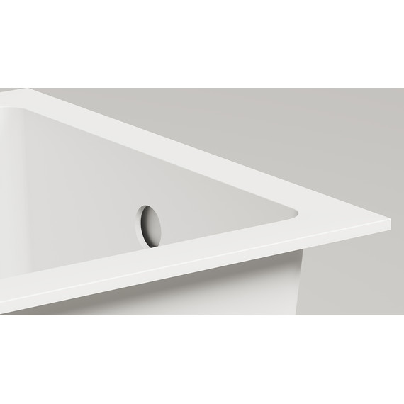 Ванна каменная Salini Cascata 150x70 см 105011G (S-Sense) глянцевая - фото 6