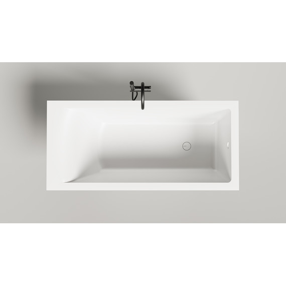 Ванна каменная Salini Cascata 150x70 см 105011M (S-Sense) матовая - фото, картинка 4 Ванна каменная Salini Cascata 150x70 см 105011M (S-Sense) матовая - фото 4