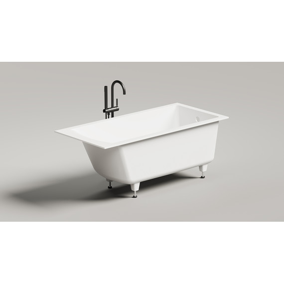 Ванна каменная Salini Cascata 150x70 см 105011G (S-Sense) глянцевая - фото 2