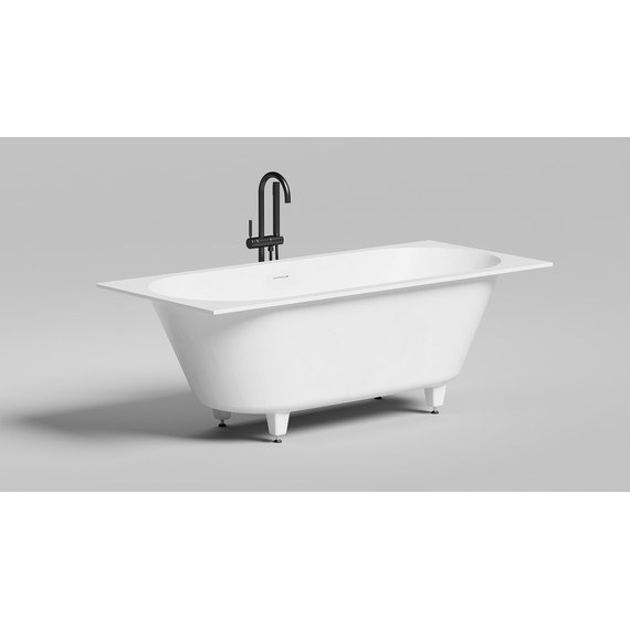 Ванна каменная Salini Ornella 170x75 см 103513G (S-Sense) глянцевая - фото 2