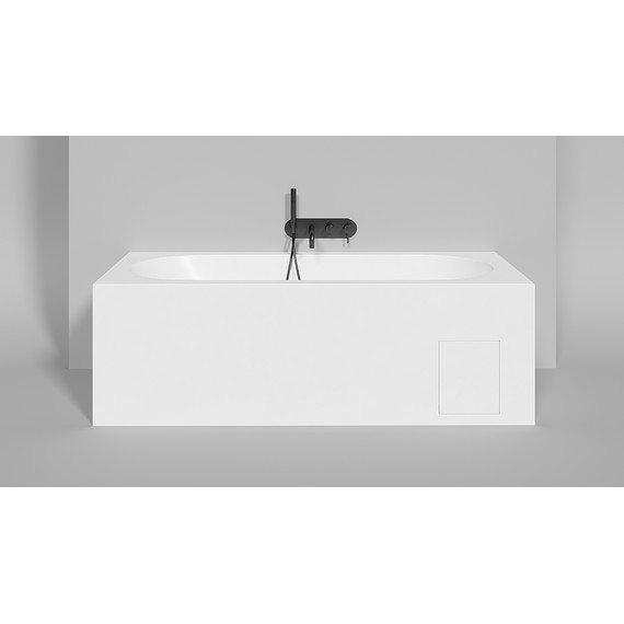 Ванна каменная Salini Ornella 180x80 см 102412M (S-Sense) матовая - фото 6