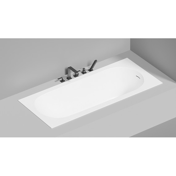 Ванна каменная Salini Ornella 180x80 см 102412M (S-Sense) матовая - фото 4