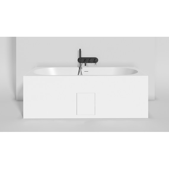 Ванна каменная Salini Ornella 180x80 см 103511G (S-Sense) глянцевая - фото 6