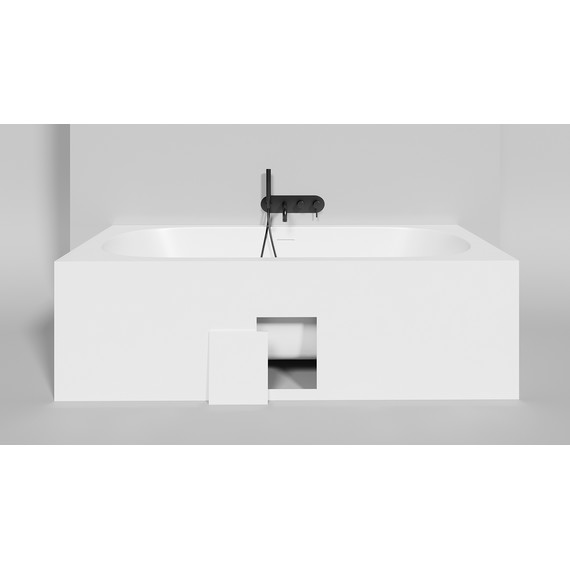 Ванна каменная Salini Ornella 190x90 см 103512M (S-Sense) матовая - фото 7