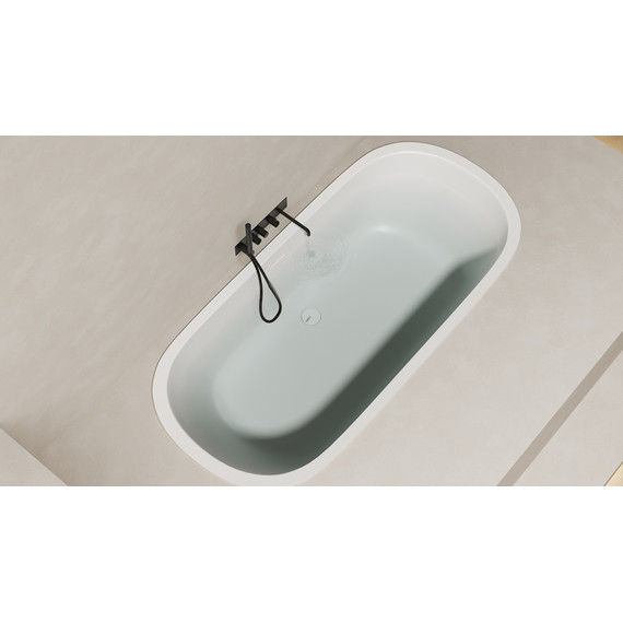 Ванна каменная Salini Ornella 190x90 см 103512M (S-Sense) матовая - фото 14