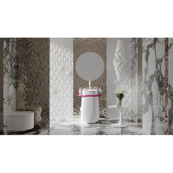 Раковина напольная Salini Oriente Totem 70 см 1303101G (S-Sense) глянцевая - фото 6