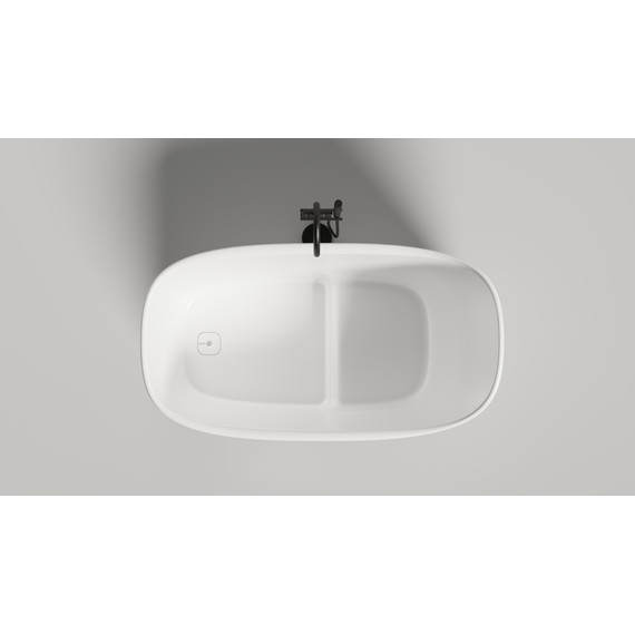 Ванна отдельностоящая Salini Oriente 140x80 см 1043101M (S-Sense) матовая - фото 5