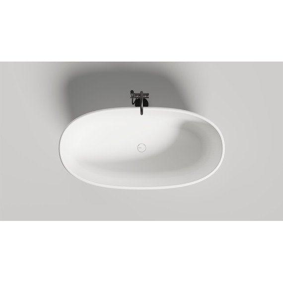 Ванна каменная Salini Luce 150x75 см 100122M (S-Stone) матовая - фото 3