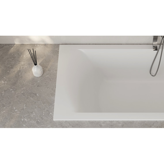 Ванна каменная Salini Cascata 170x75 см 104323M (S-Stone) матовая - фото 8