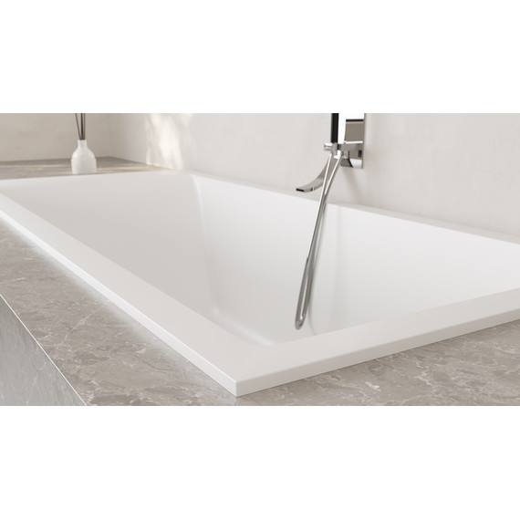 Ванна каменная Salini Cascata 170x75 см 104113M (S-Sense) матовая - фото 6