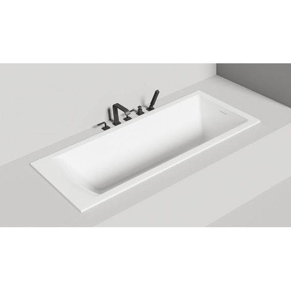 Ванна каменная Salini Cascata 170x75 см 104313G (S-Sense) глянцевая - фото 4