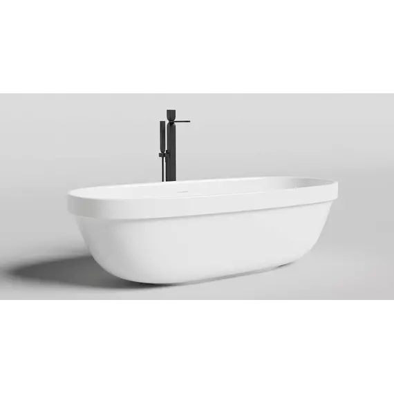 Ванна каменная Salini Greca 180x80 см 104821M (S-Stone) матовая - фото 2