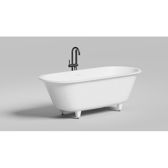 Ванна каменная Salini Ornella 180x80 см 103511M (S-Sense) матовая - фото 9