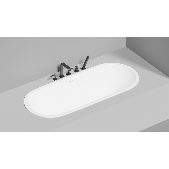 Ванна каменная Salini Ornella 180x80 см 103511M (S-Sense) матовая - фото 11