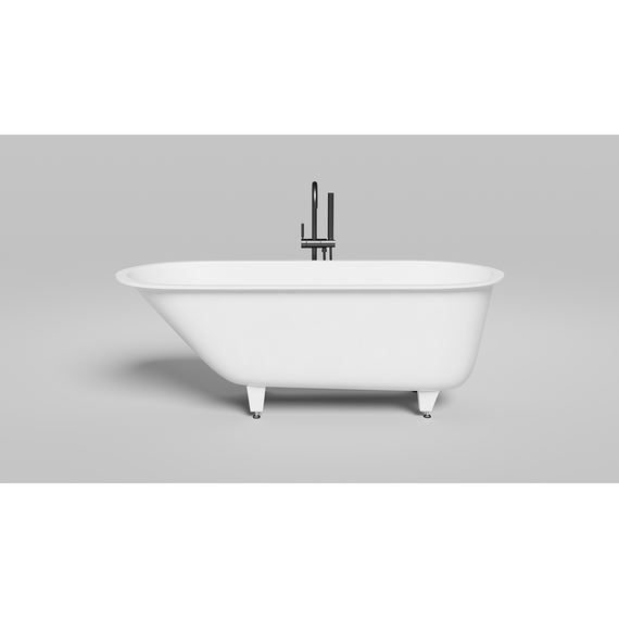 Ванна каменная Salini Ornella 169x75 см 102421M (S-Stone) матовая - фото 8