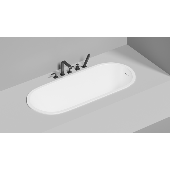 Ванна каменная Salini Ornella 170x75 см 102411M (S-Sense) матовая - фото 11