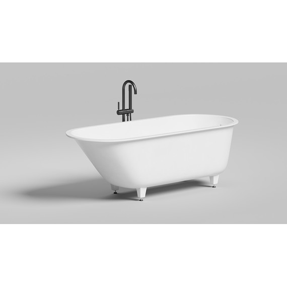 Ванна каменная Salini Ornella 180x80 см 102412M (S-Sense) матовая - фото 9