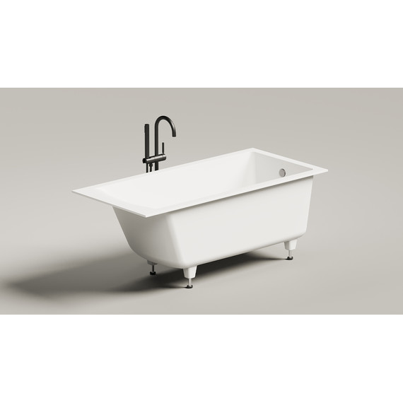 Ванна каменная Salini Cascata 150x70 см 105011G (S-Sense) глянцевая - фото 3