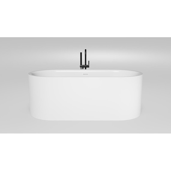 Ванна каменная Salini Perla 170x80 см 1049201M (S-Stone) матовая - фото 