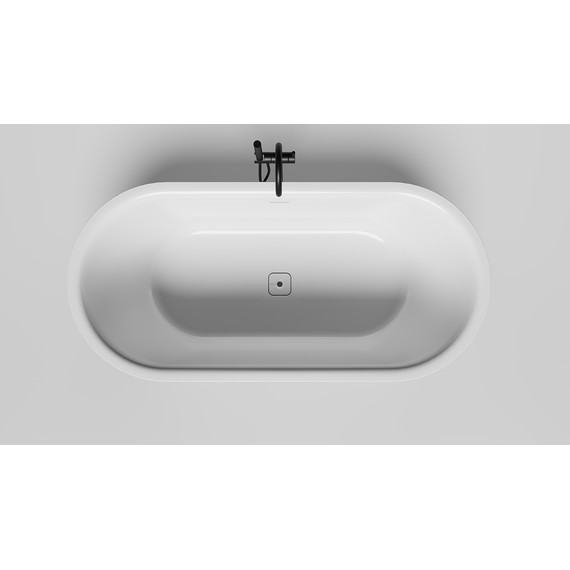 Ванна каменная Salini Perla 170x80 см 1049101G (S-Sense) глянцевая - фото 3