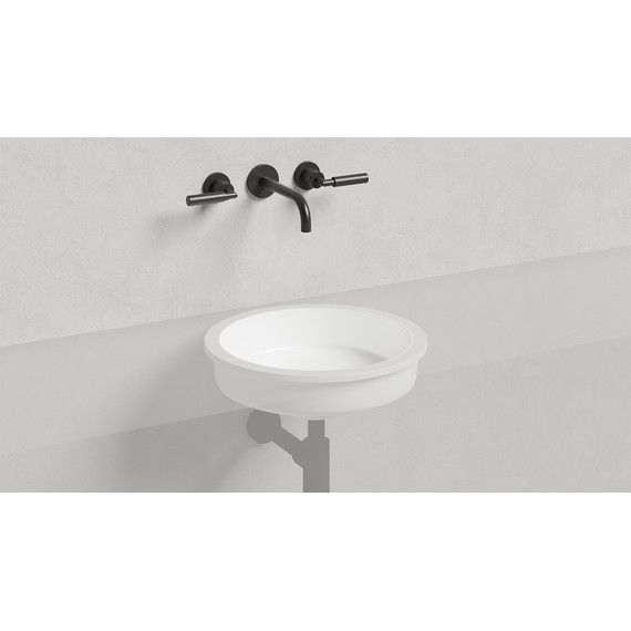 Раковина врезная под столешницу Salini Marea 04 42 см 1802204M (S-Stone) матовая - фото 2