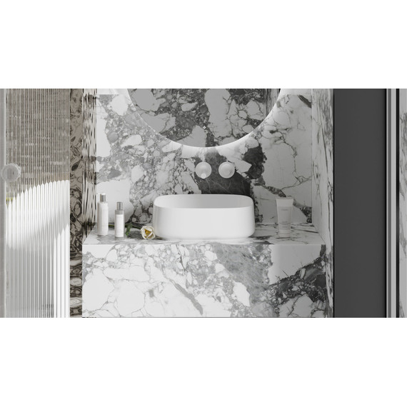 Раковина-чаша Salini Oriente Bowl 45 см 1109102G (S-Sense) глянцевая - фото 8