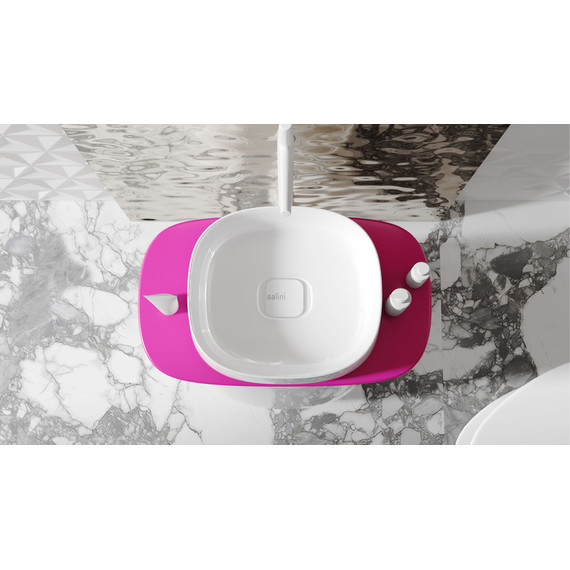 Раковина напольная Salini Oriente Totem 70 см 1303101M (S-Sense) матовая - фото 7