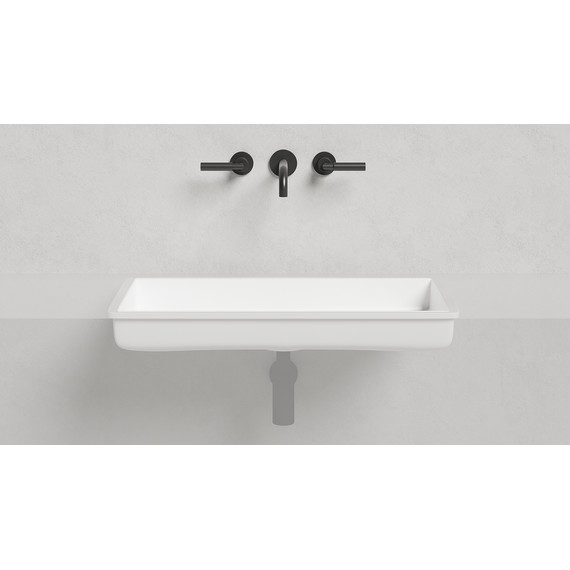 Раковина врезная под столешницу Salini Marea 10 75 см 1802110G (S-Sense) глянцевая - фото 