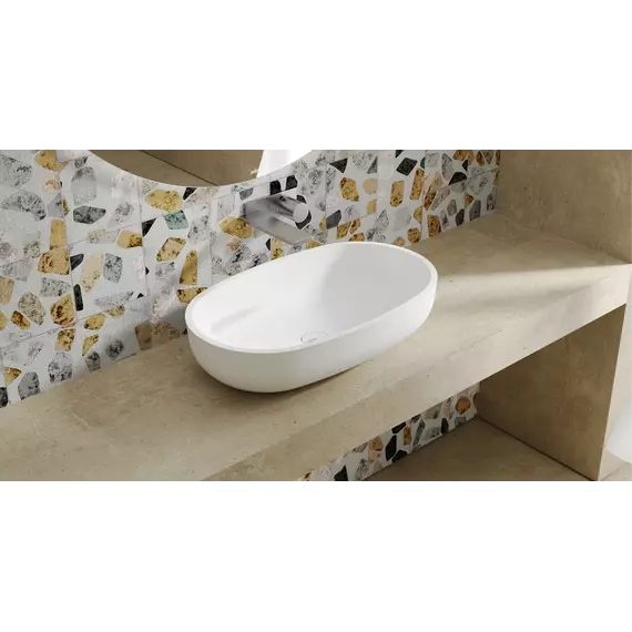 Раковина-чаша Salini Gloria 05 64 см 1102205M (S-Stone) матовая - фото 7