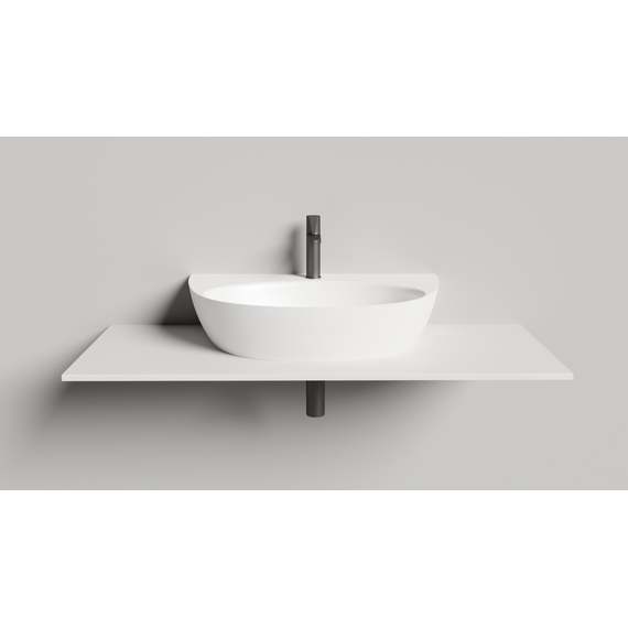 Раковина-чаша Salini Alda Wall 03 71 см 140323M (S-Stone) матовая - фото 2