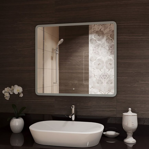 Зеркало для ванной комнаты AN Самба 80 см - фото 6