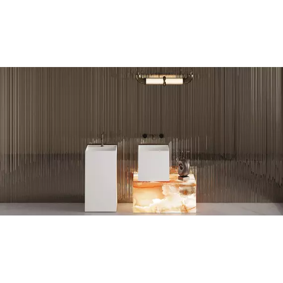 Раковина-чаша Salini Armonia Square 03 45 см 130513G (S-Sense) глянцевая - фото 5